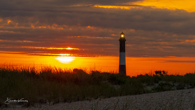 Eclipse at Fire Island Lighthouse with the Platyball