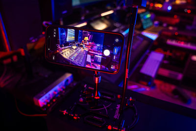 Behind The Scenes in the Studio