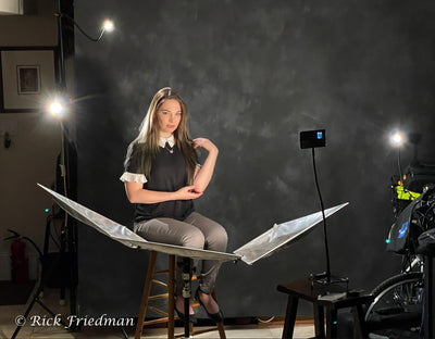 Portraiture with Rick Friedman Using His Platypods and LumeCubes