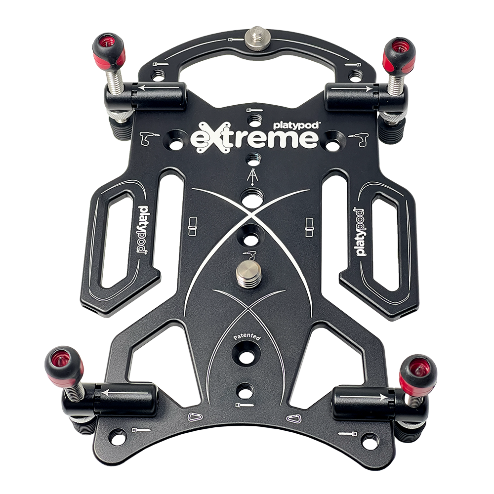 Platypod eXtreme - compact heavy-duty camera support tripod