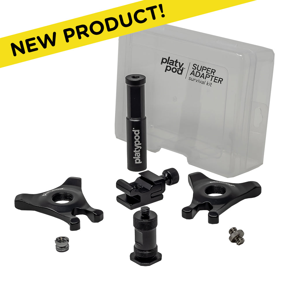 Platypod® Super Adapter Survival Kit – platypod.com