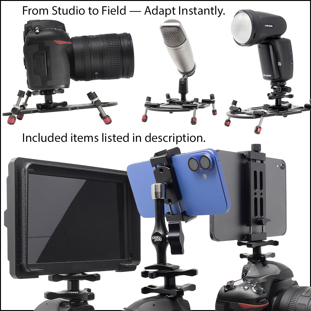 Platypod® Super Adapter Survival Kit – platypod.com