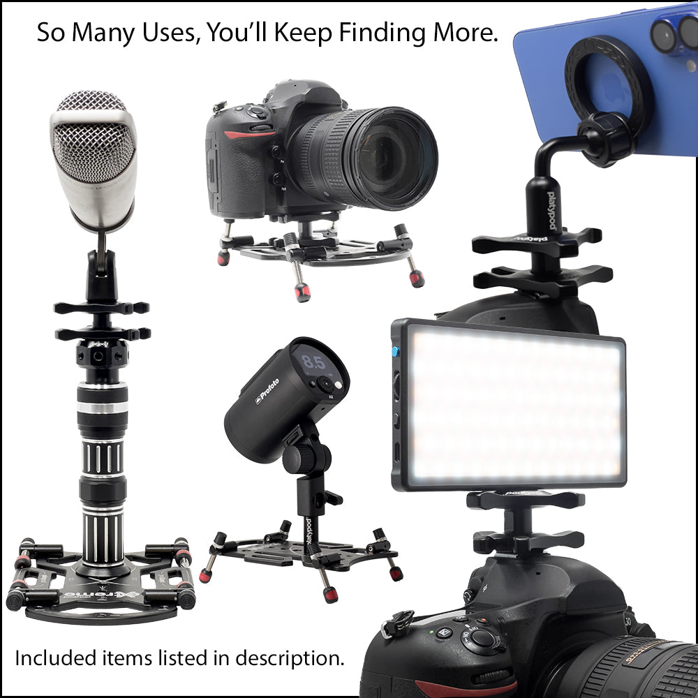 Platypod® Super Adapter Survival Kit – platypod.com
