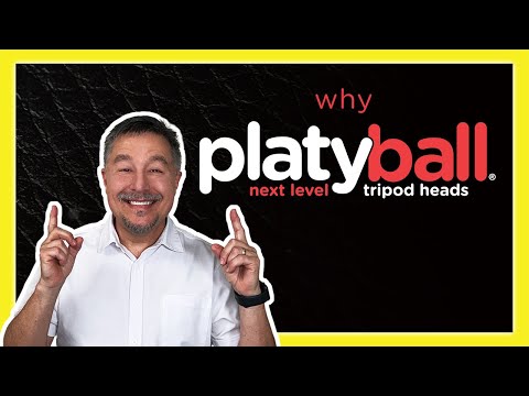 Platyball Elite - Camera Tripod Ball Head with LED Level