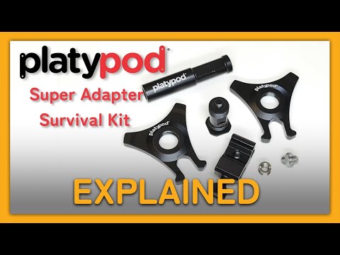 Platypod® Super Adapter Survival Kit – platypod.com